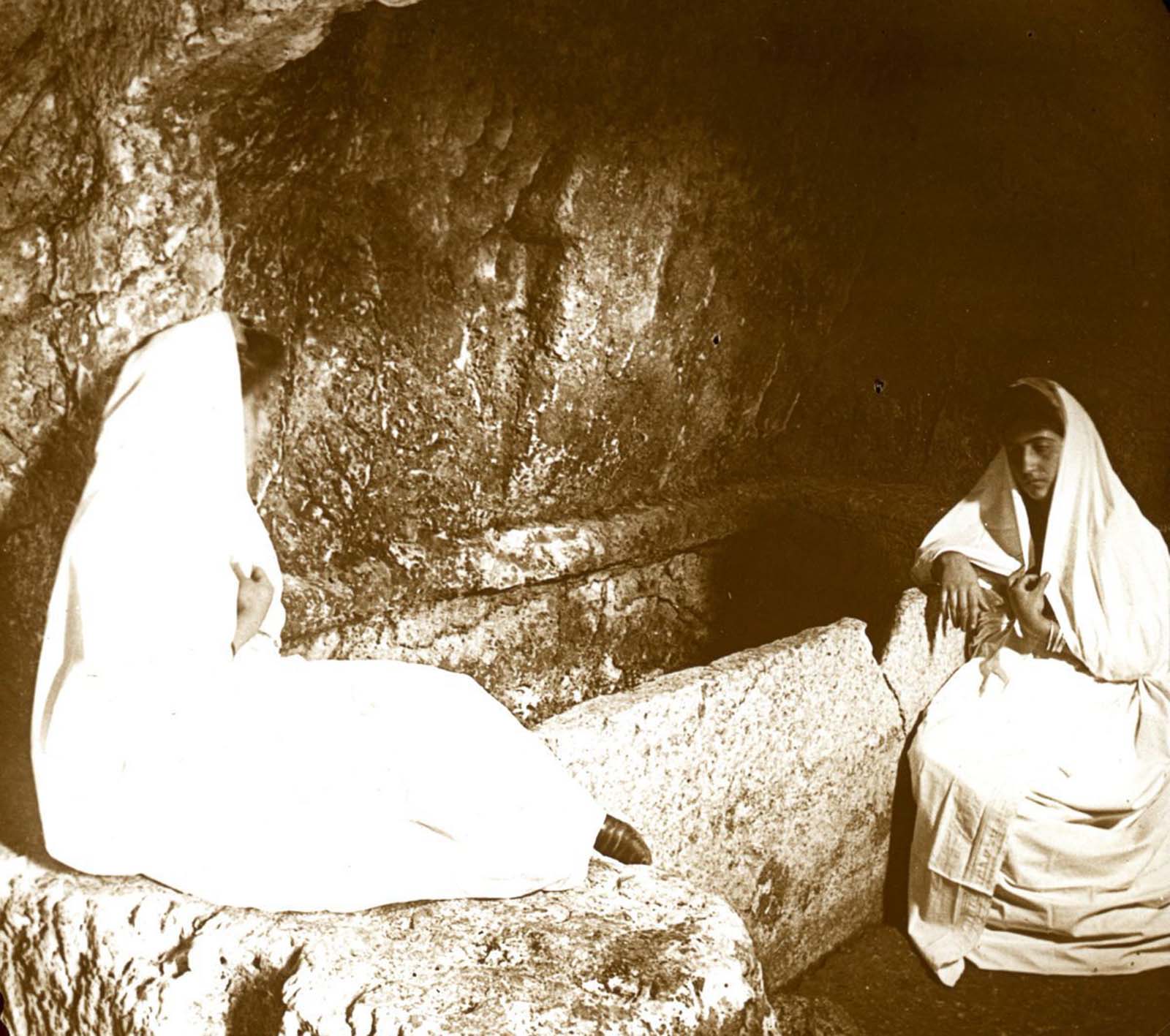 Inside the Tomb in the Garden, New Calvary.