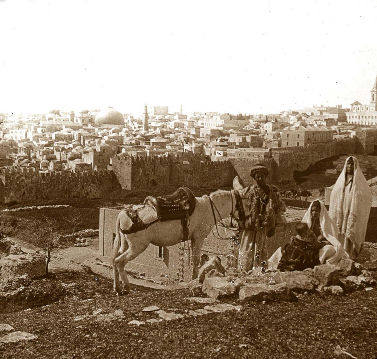 Jerusalem from the New Calvary hill.