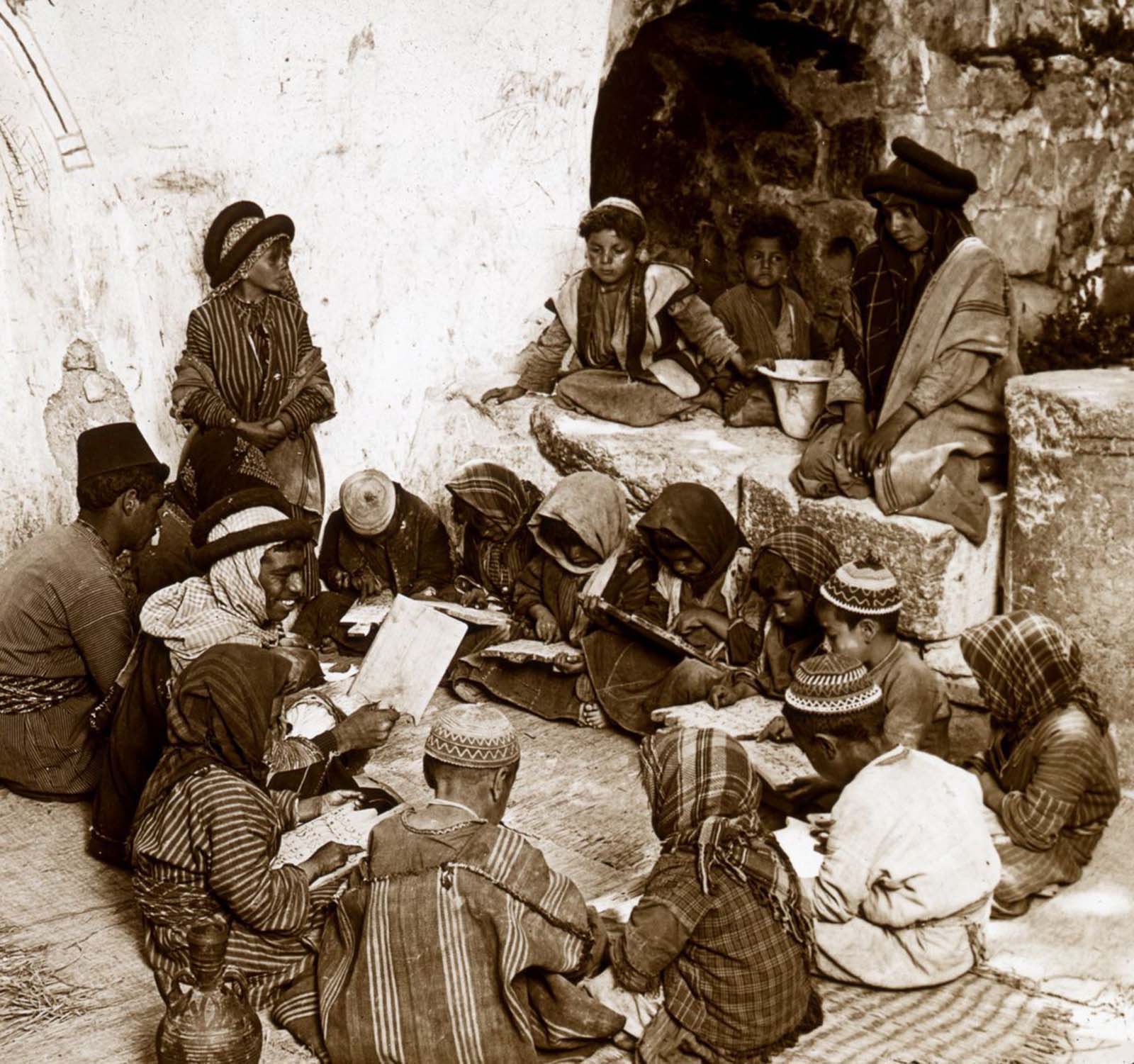 A school in Ramah.