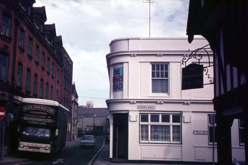 Friars Road and Friars St junction