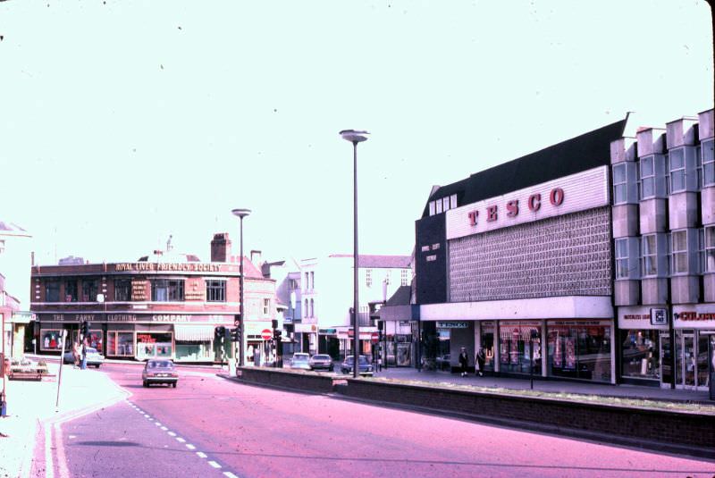 South side of St Matthews Street after dual carriageway development