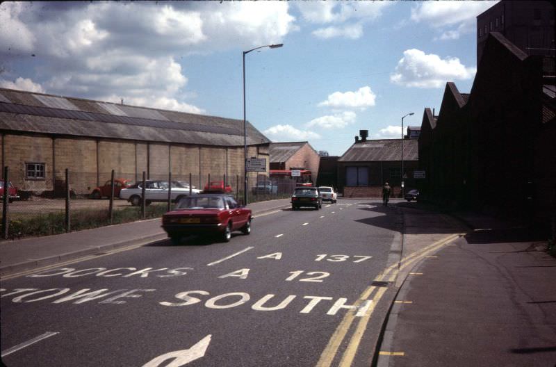 Star Lane, part of the College St traffic gyratory scheme