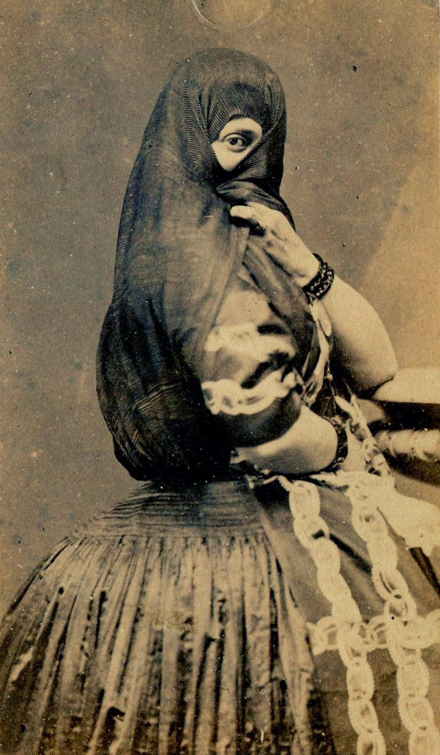 Las Tapadas Limenas: The Mysterious Women of Lima, Peru Who Veiled Everything but One Eye from the Late 19th Century