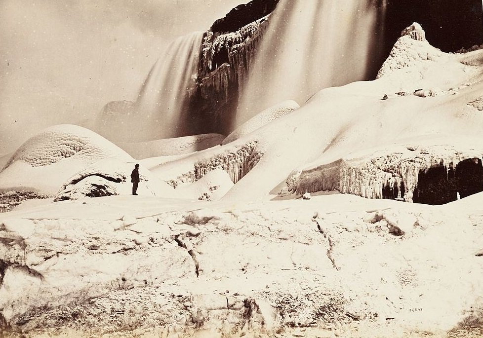 American Falls at Niagara,1860.