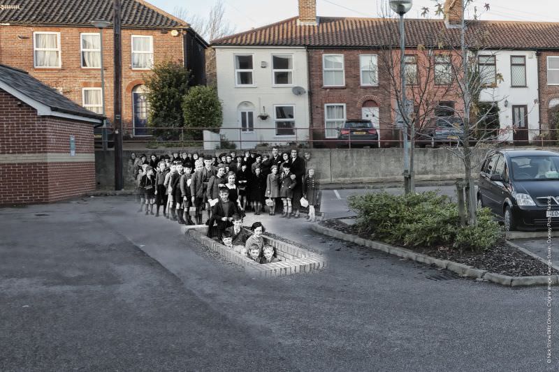 St Augustines School, 1940 and 2012
