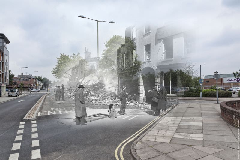 St Benedicts Street, 1942 and 2013