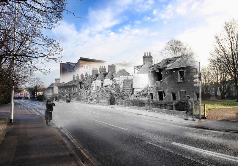 Waterloo Road, 1942 and 2011