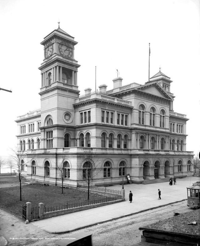 Custom House and Post Office, Memphis, Tennessee, 1900s