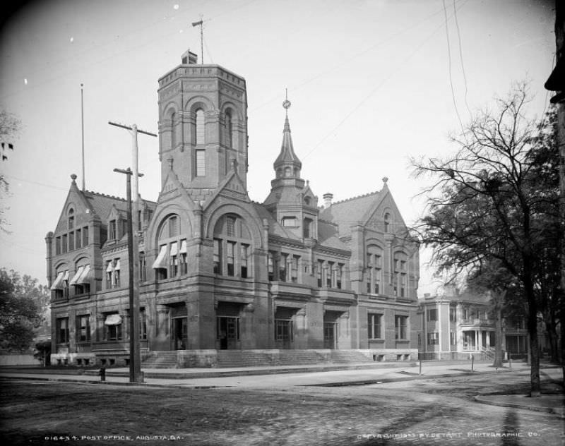 Post office, Augusta, Georgia, 1900s