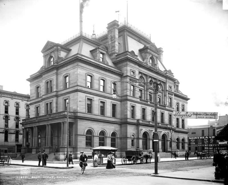 Post office, Toledo, Ohio, 1900s
