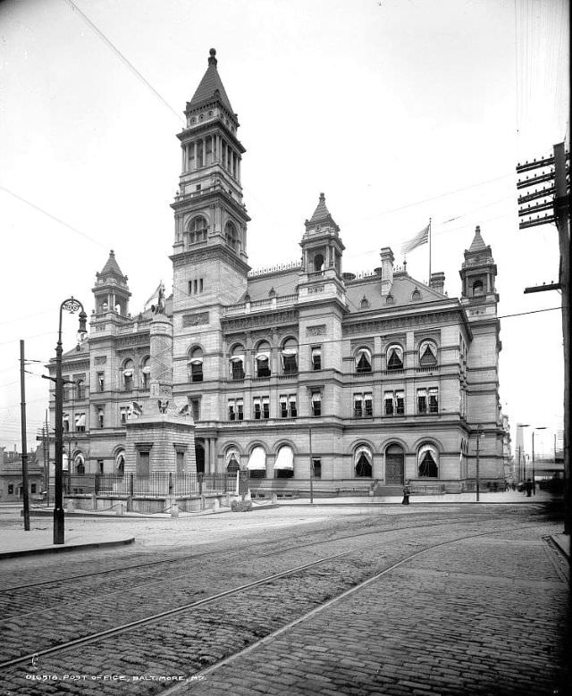 Baltimore, Maryland post office, 1903