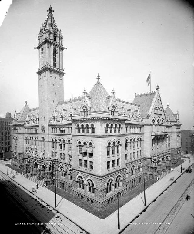 Buffalo, New York post office, 1900-06