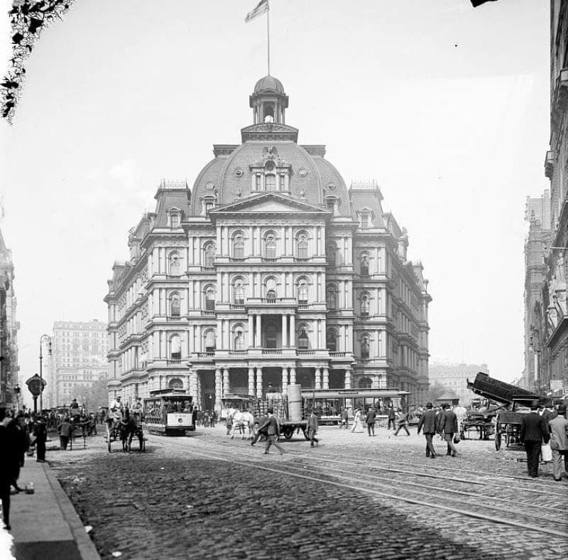 City Hall Station Post Office, New York, 1900s