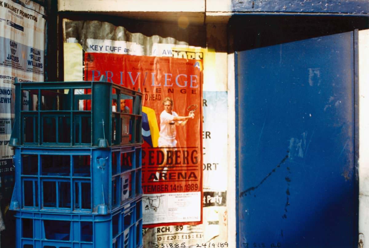 Crates, Seven Sisters Rd, South Tottenham, Haringey, 1989