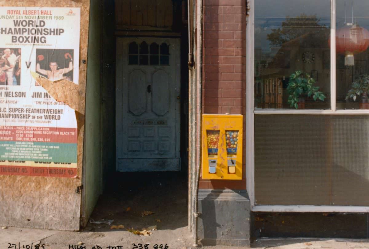 High Rd, Tottenham Hale, Haringey, 1989