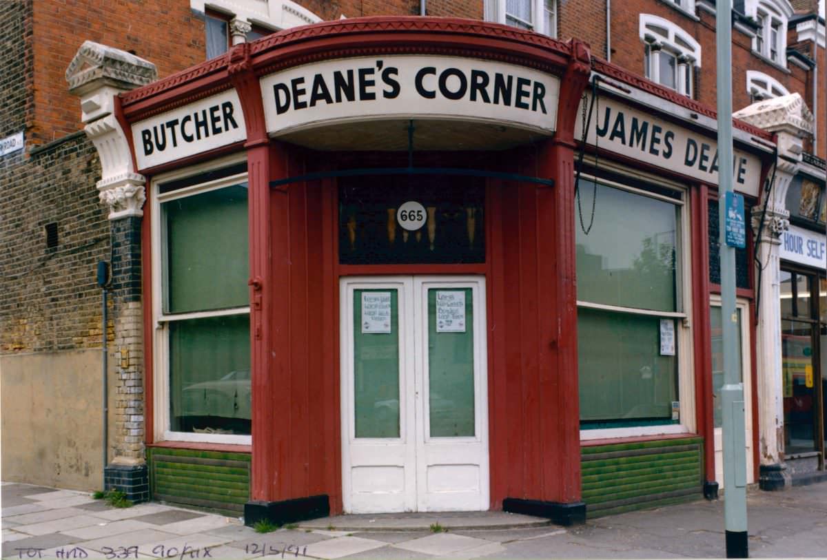 Deane’s Corner, Butcher, High Rd, Cedar Rd, Tottenham, Haringey