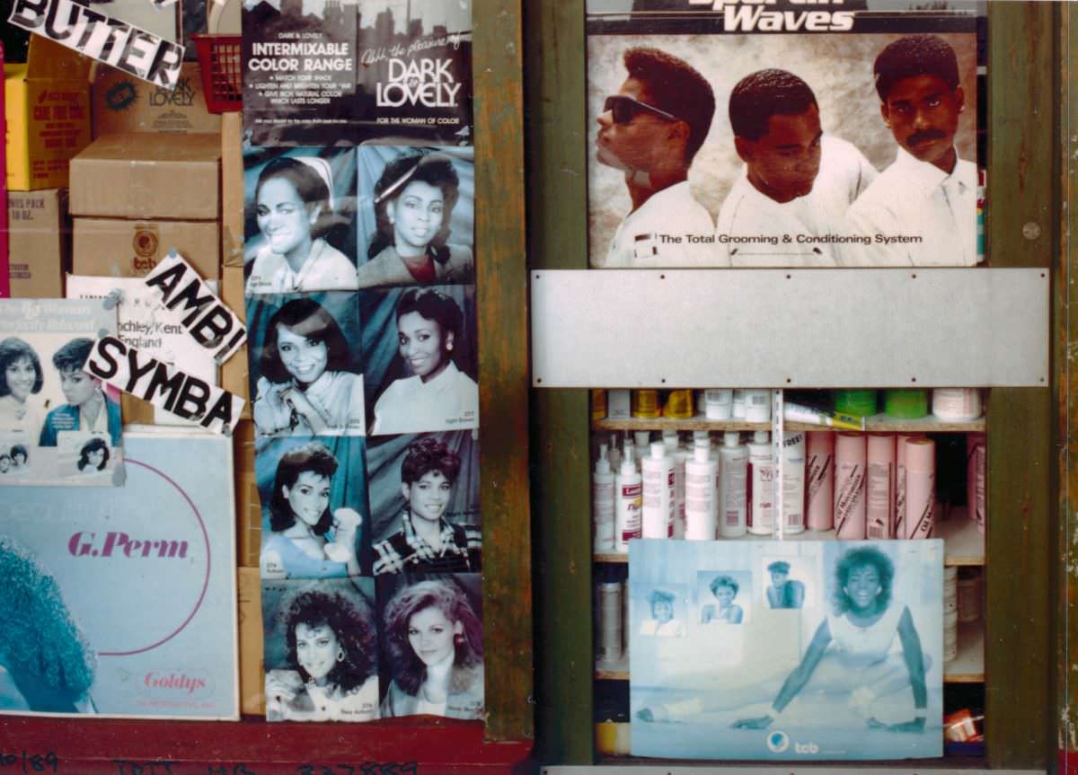 Hairdresser, High Rd, Seven Sisters, Haringey, 1989