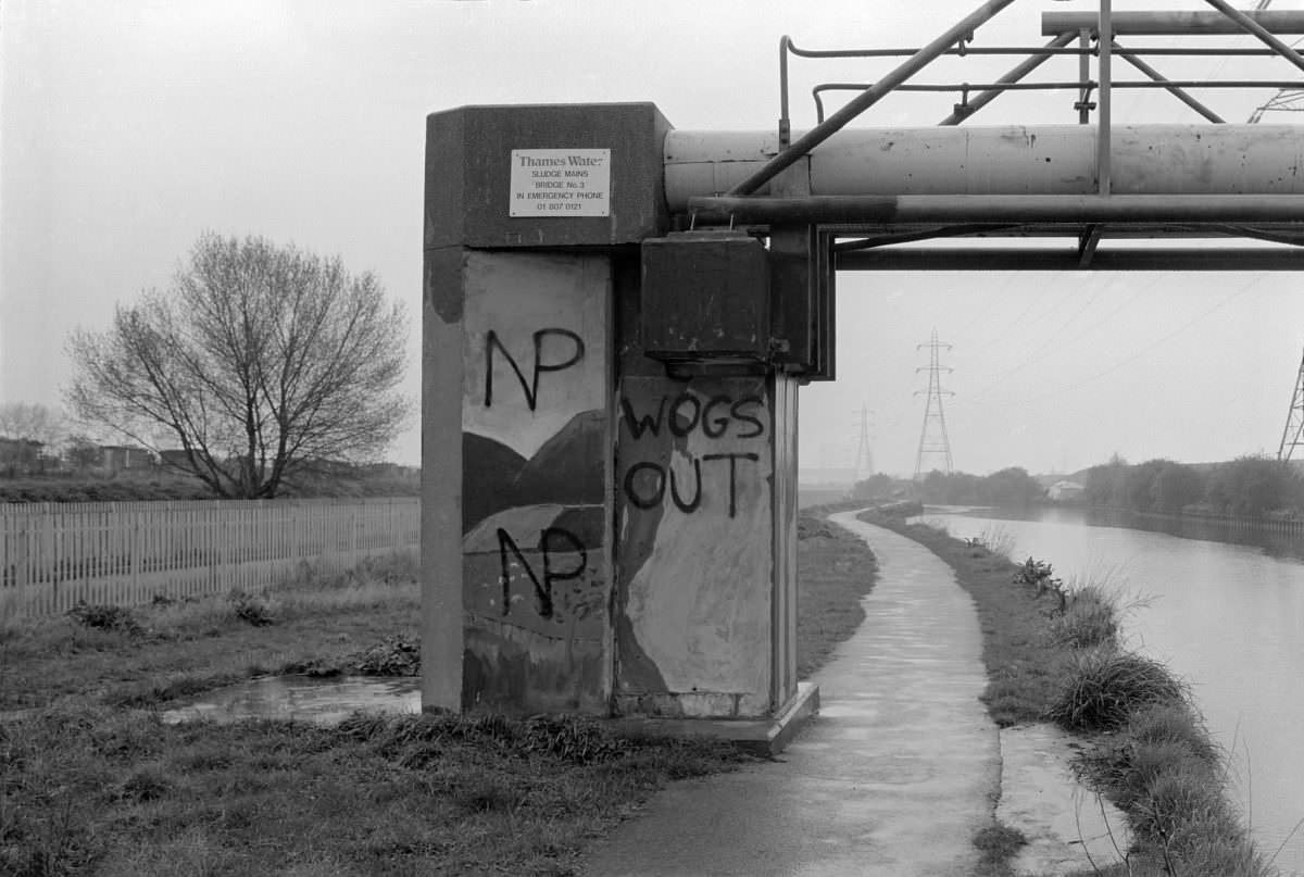 Lea Navigation, Tottenham, 1983 London