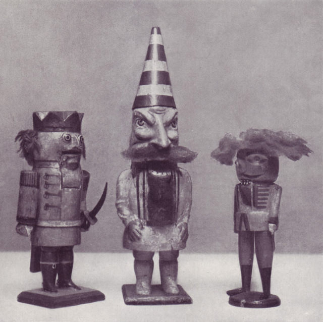 Thuringen wooden toys, 19th century.