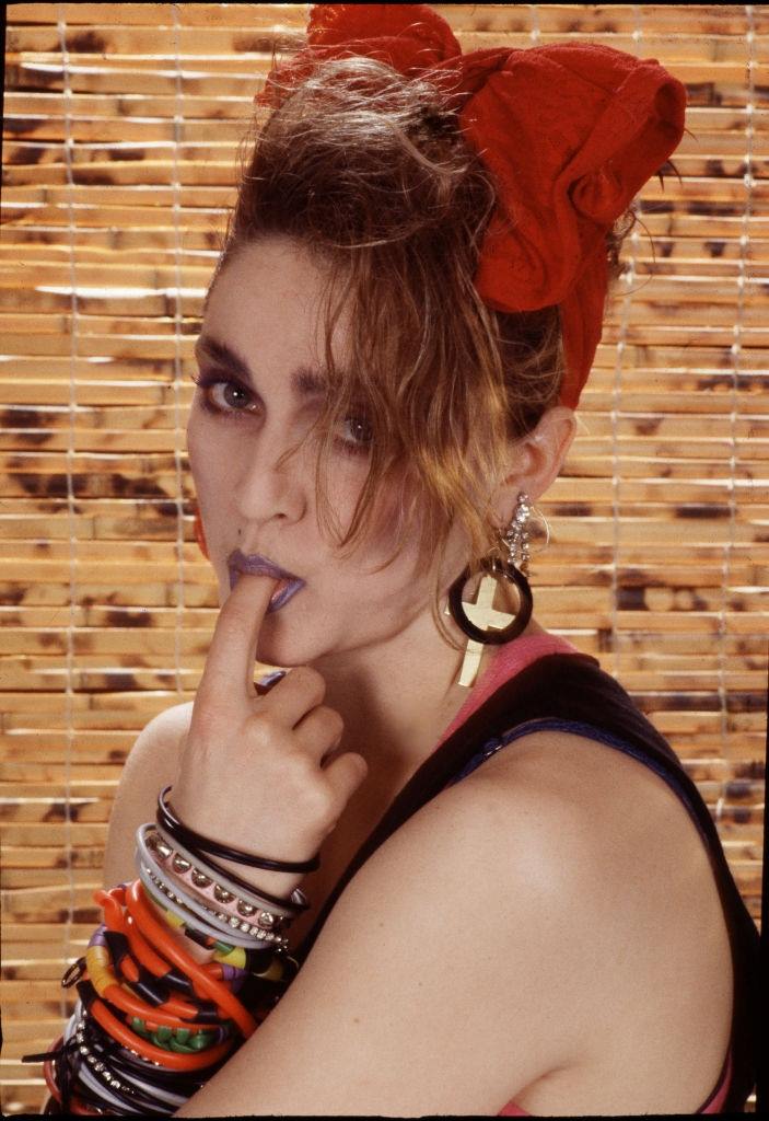 Madonna in New York, 1984.