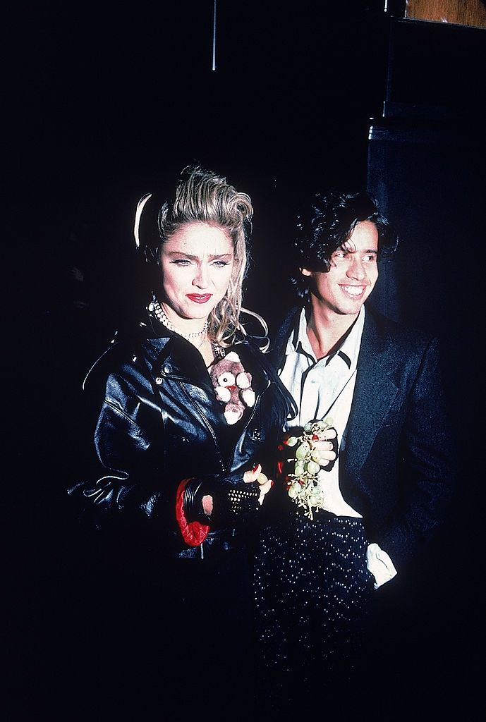 Madonna and Jellybean Benitez, 1985.