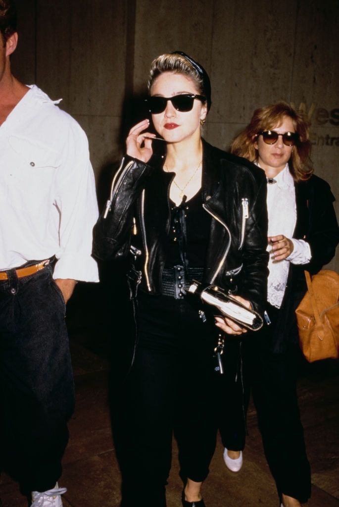 Madonna in Shades, 1985.