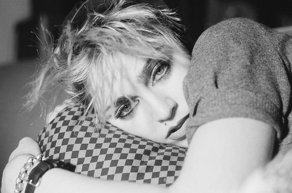 Madonna in a loft on Canal Street, 1982.