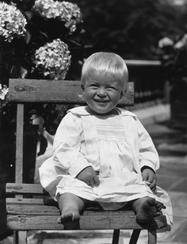 Prince Philip of Greece in July 1922.