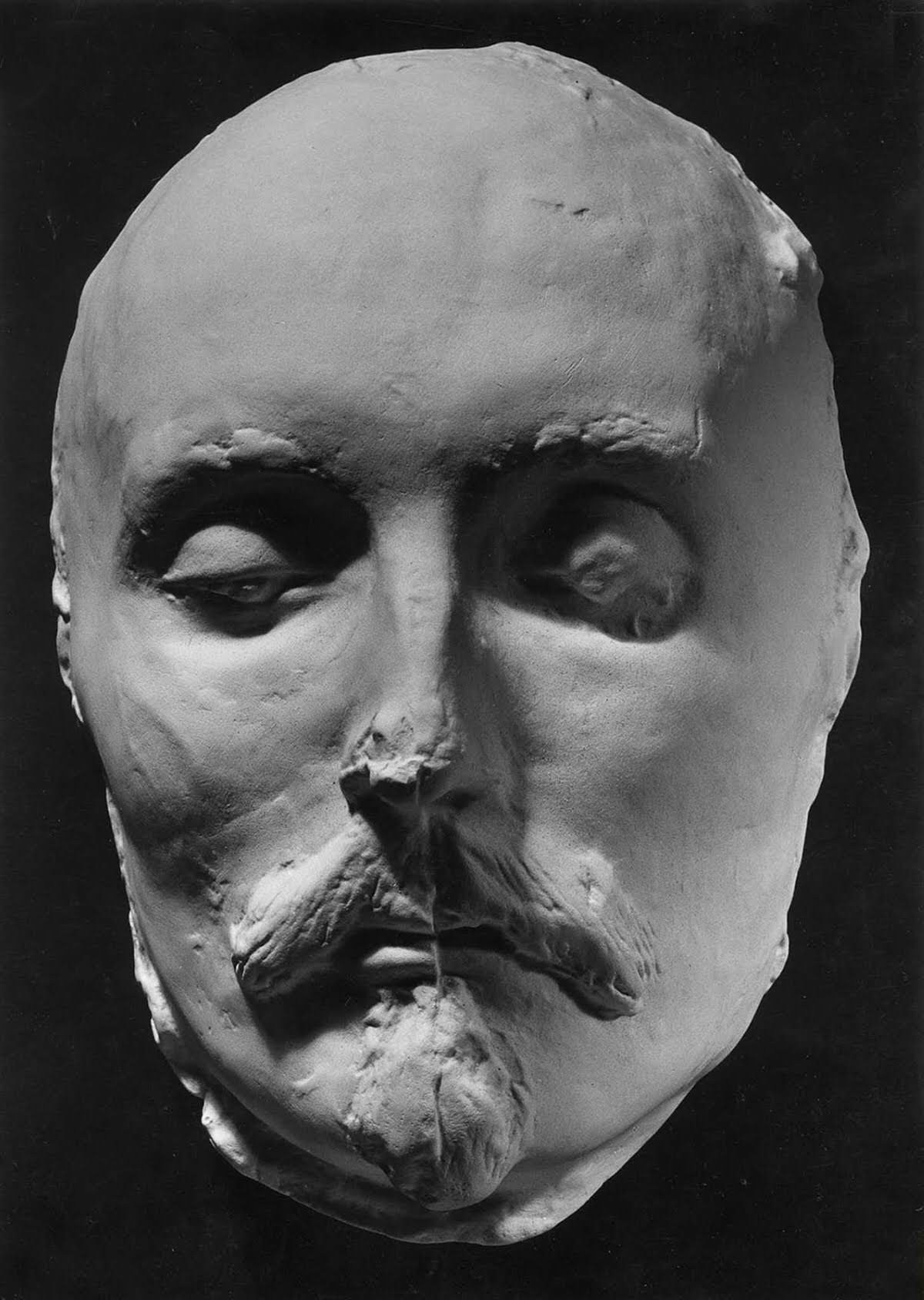 A mask believed to be of William Shakespeare (1564-1616).
