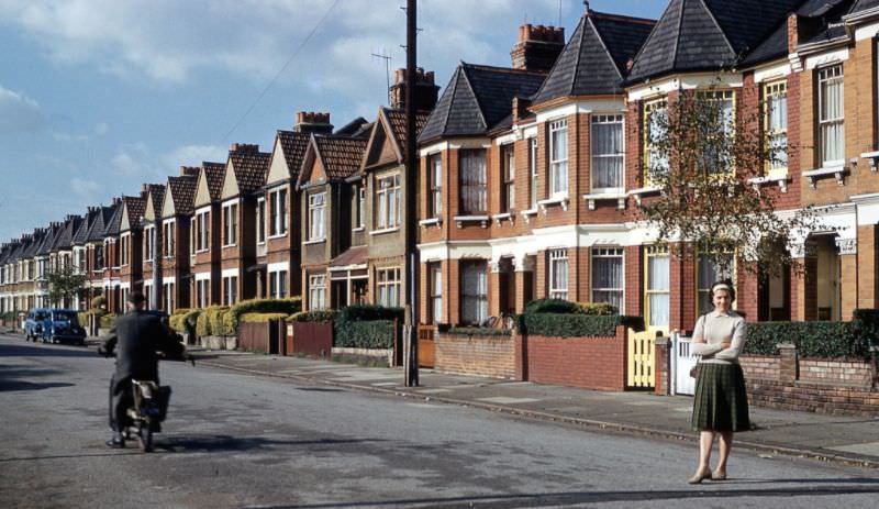 London 1950s Kodachrome