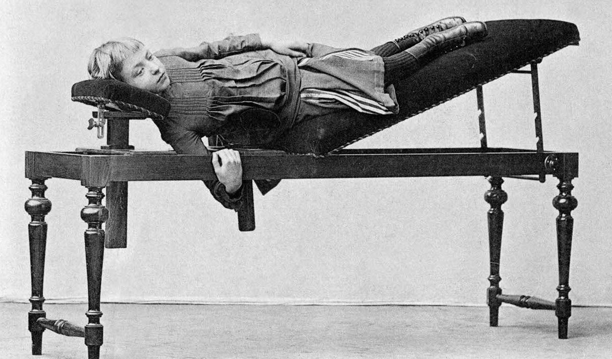 The world's first Gym Machines When Stockholm's Doctor designed