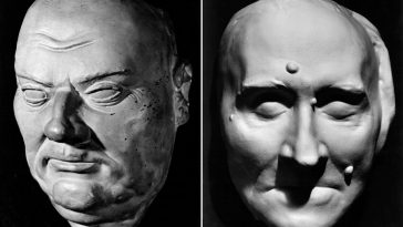 Death Masks of famous people