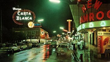 Street Scenes at Night in the 1960s