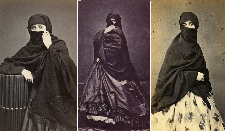 Las Tapadas Limenas Veiled women