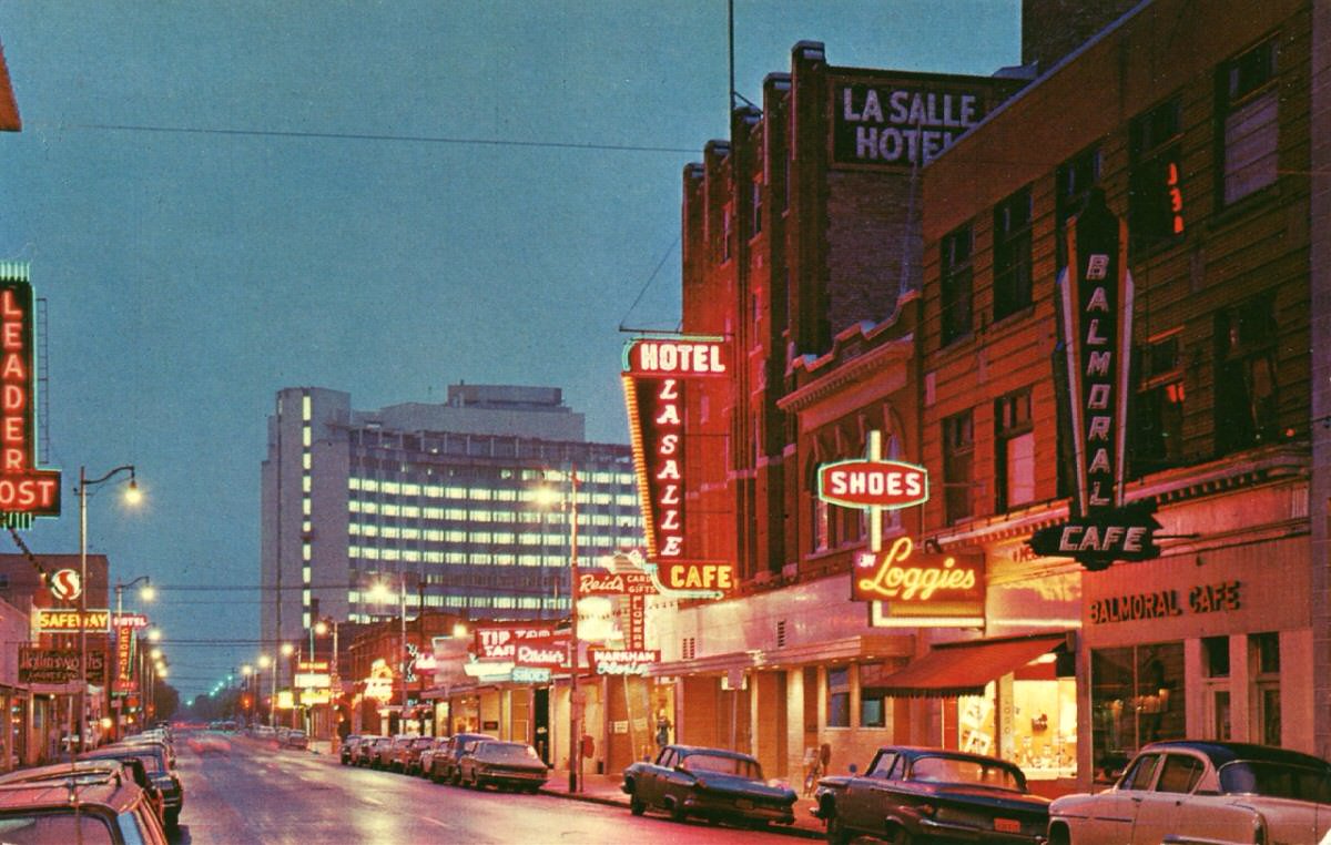 Hamilton Street, Regina Saskatchewan, 1960s