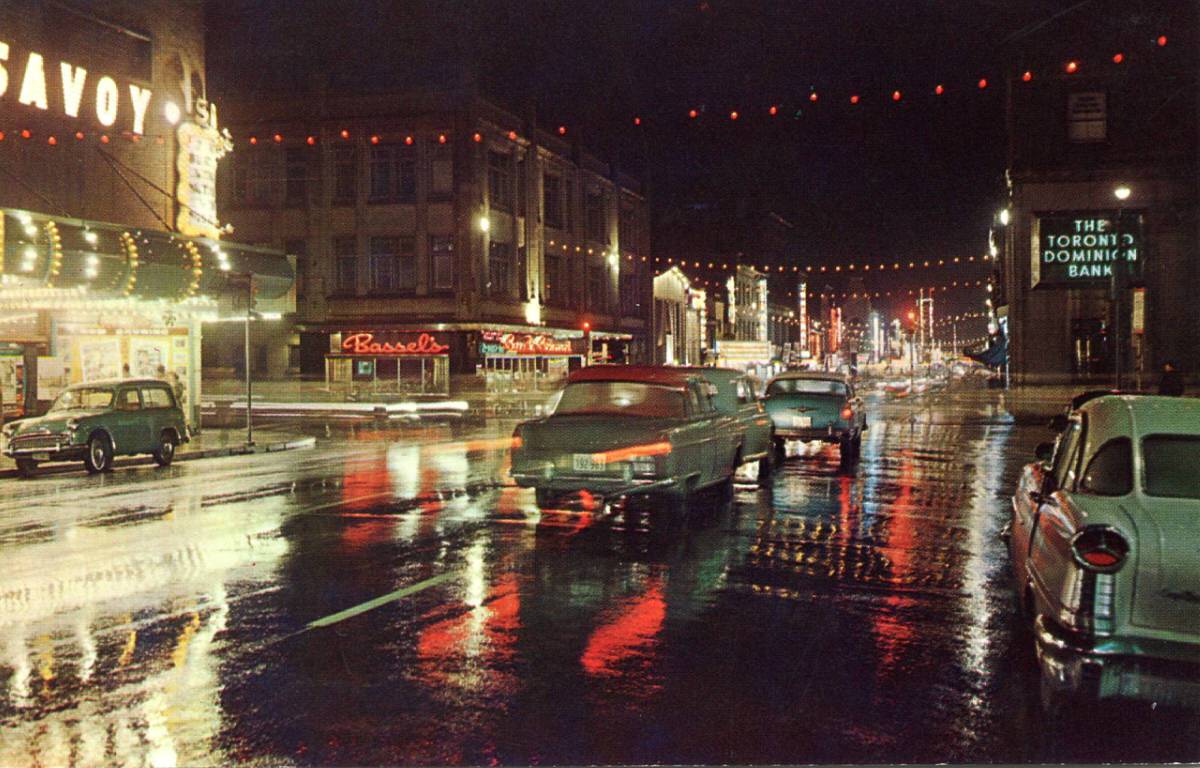 Yonge Street, Toronto, 1960s