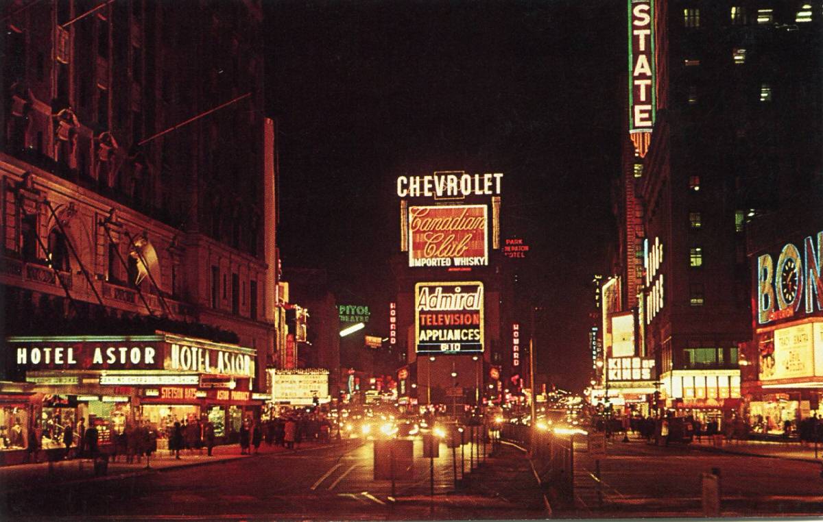 Times Square, New York City, 1960s