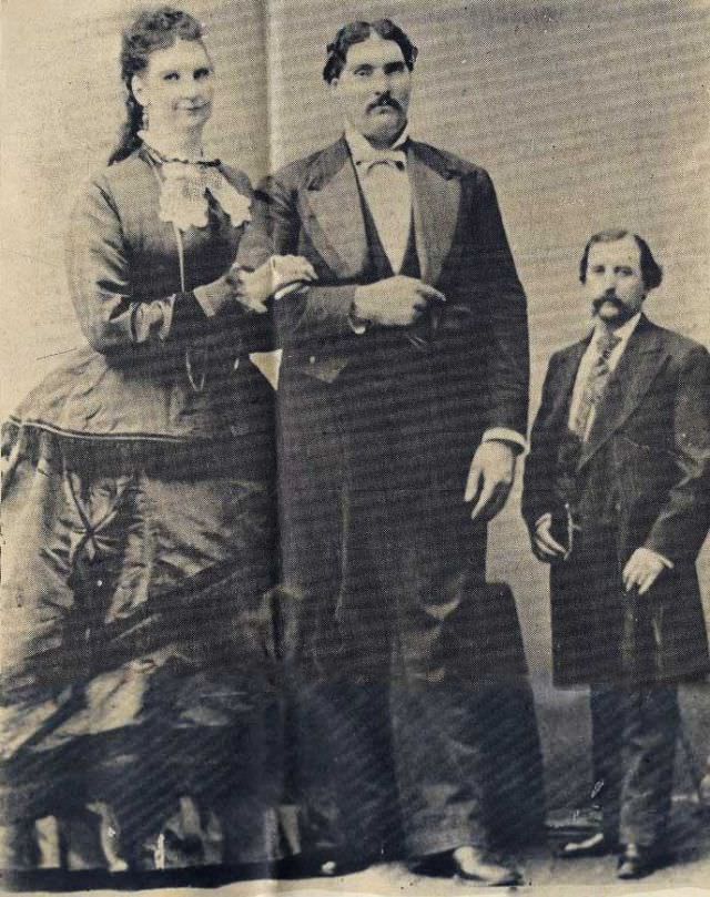 The Giants of Seville: Anna Haining Swan and Martin Van Buren Bates, the Tallest Married Couple Ever