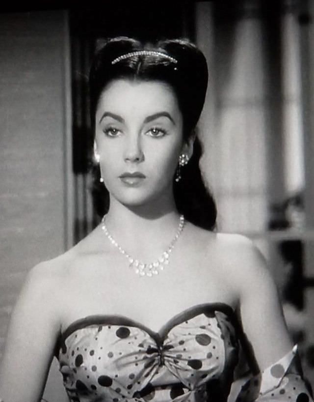 16-Year-Old Elizabeth Taylor during the Filming of 'Julia Misbehaves', 1948