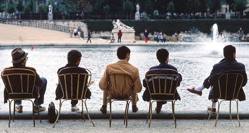 Lunch break at the Tuileries Palace