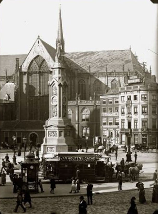 Dam Square, 1890