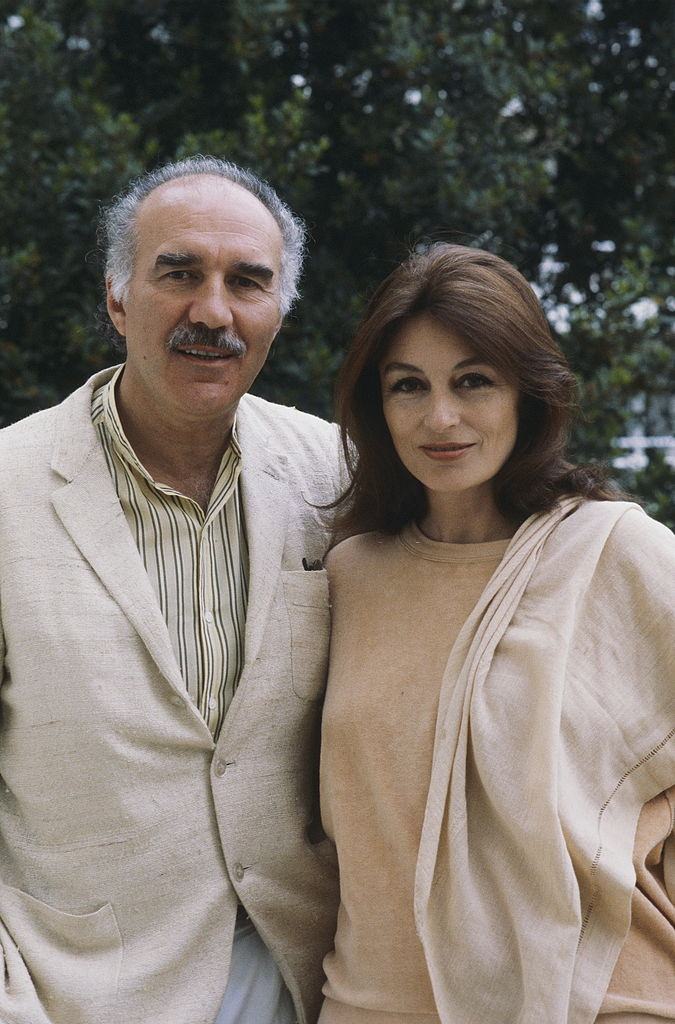 Aimee Anouk with Michel Piccoli, 1980.