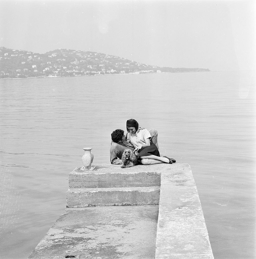 Aimee Anouk And Pierre Barouh, 1966.