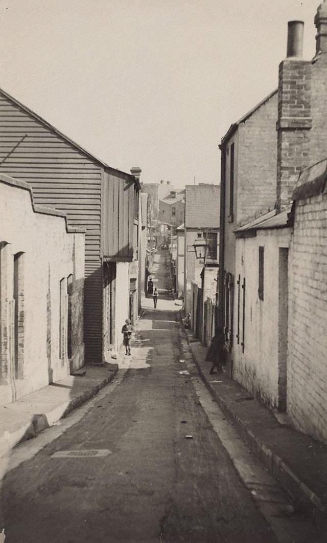Lane in Redfern, circa 1910