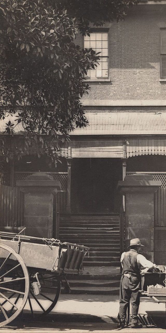 Old High School, Castlereagh St, circa 1920