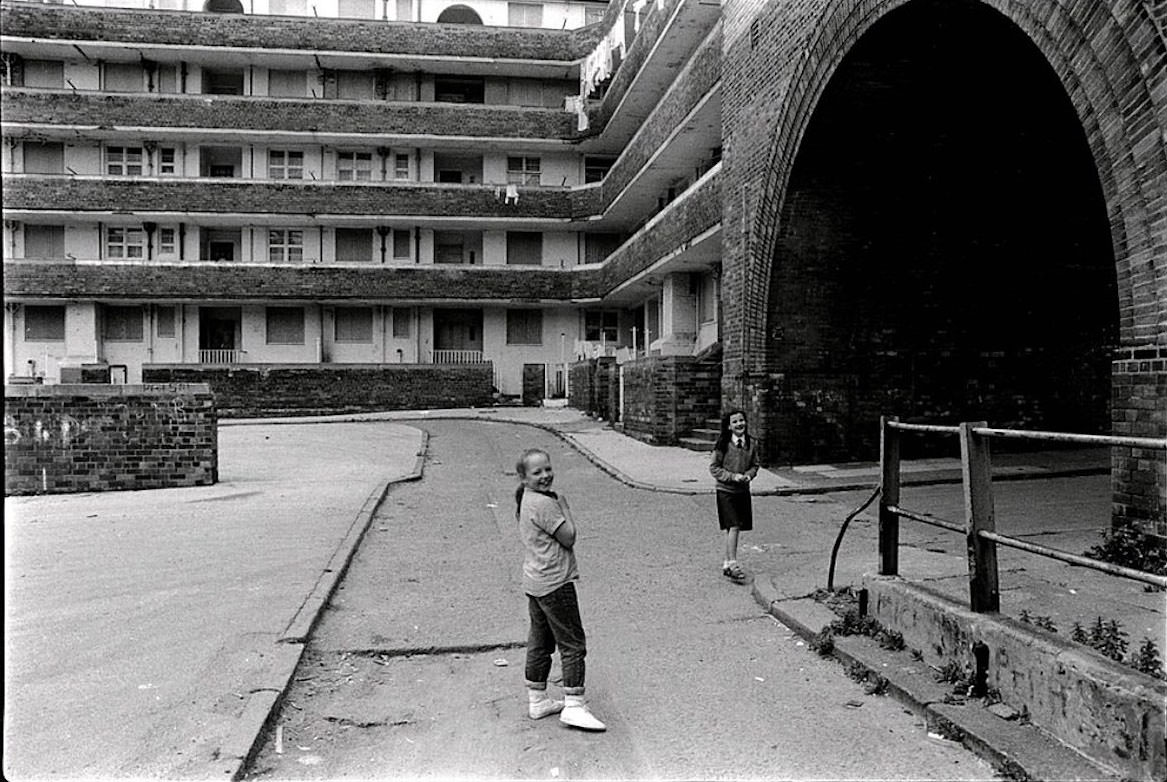 Playing in Fontenoy Gardens