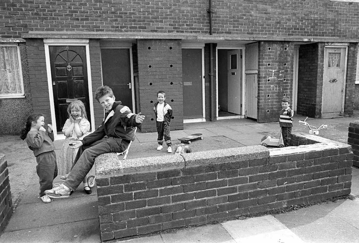 Kids in Dingle, Liverpoool – 1980s