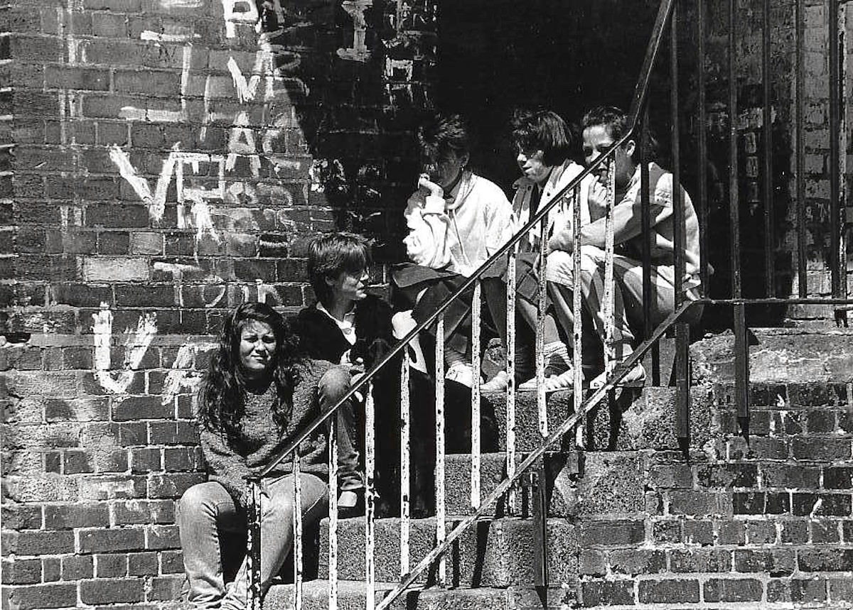 5 Everton girls, mid 1980s