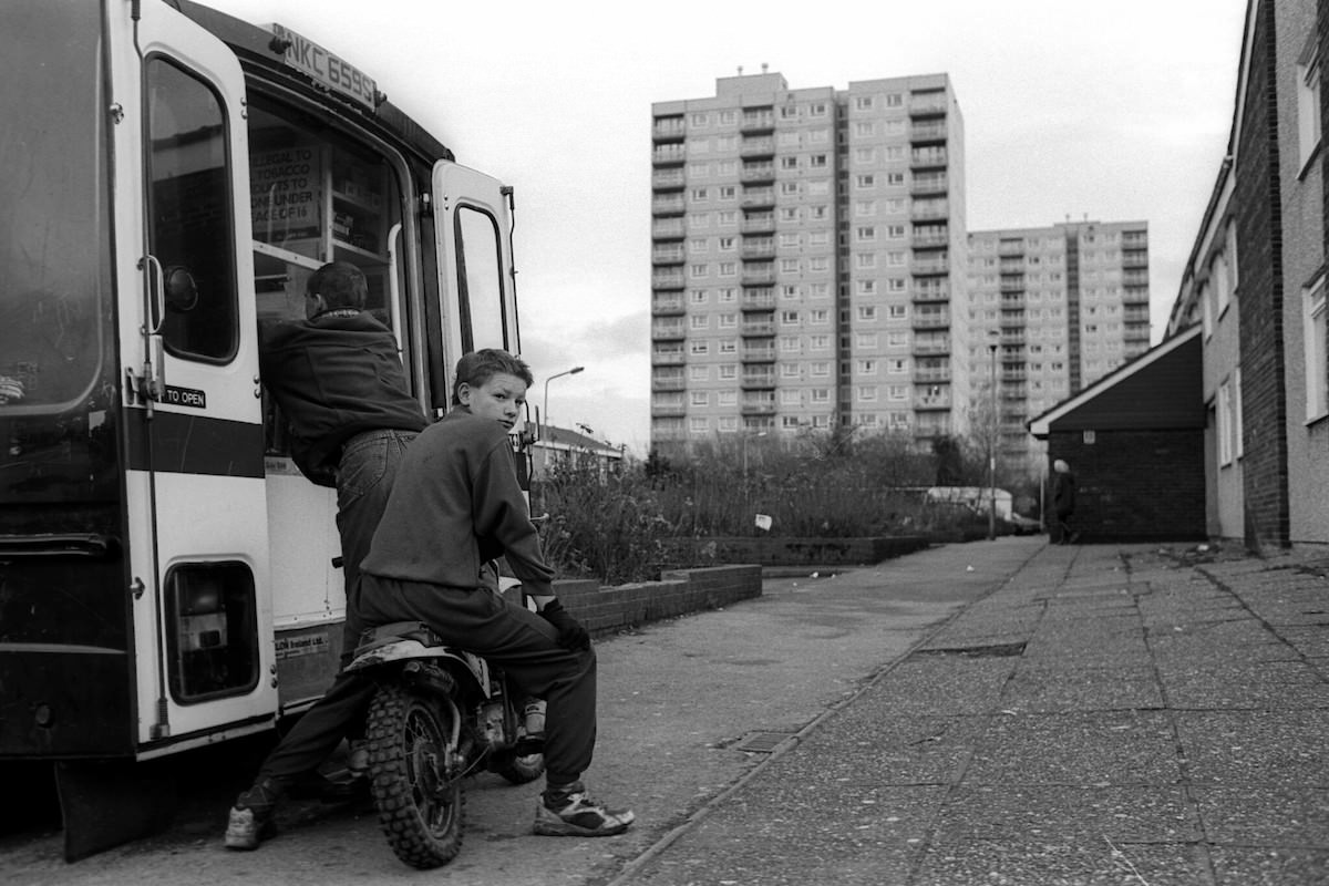 Mobile shop, Croxteth, Liverpool