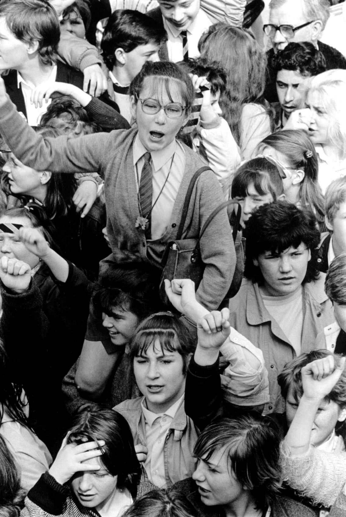 School strike in Liverpool